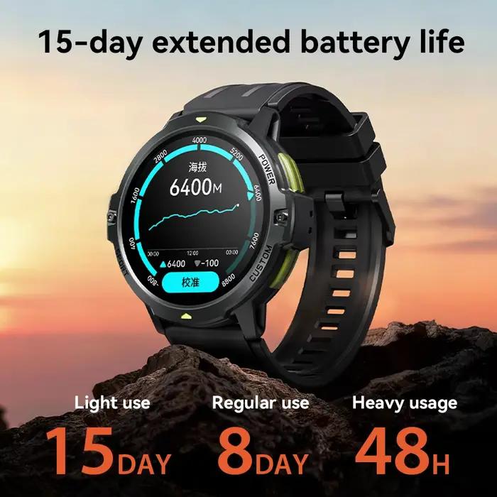 Montre connectée Dido AI Fit Pro avec GPS intégré