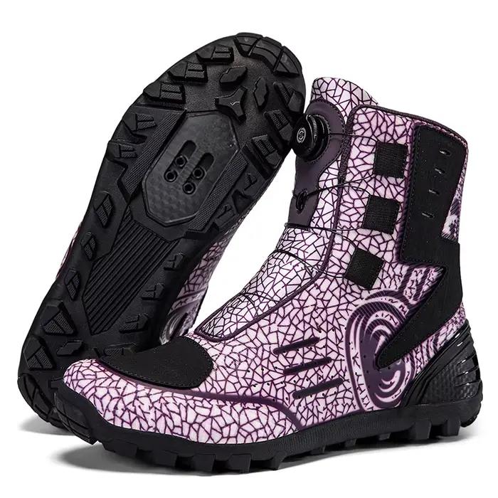 Chaussures de cyclisme montantes Trail pour hommes