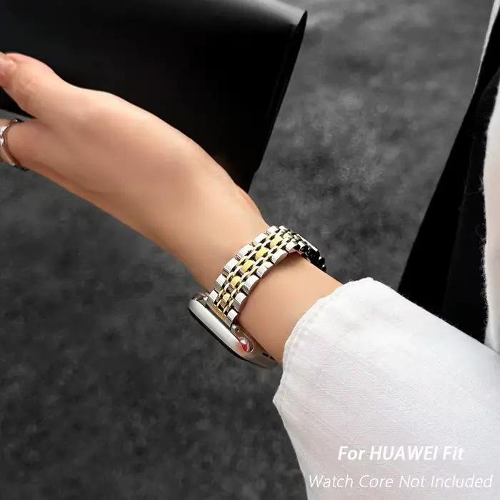 Bracelet + boîtier en acier inoxydable pour Huawei Watch Fit 5 5Pro 4/4 Pro