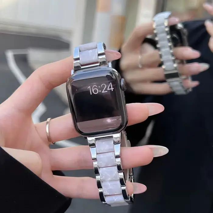Bracelet de sport en résine intermétallique pour Apple Watch Band Ultra 3 49mm