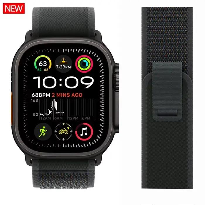 Boucle de sentier pour apple watch ultra 2 bandes 49mm 44mm 40mm 45mm 41mm 42mm 38 bracelet correa iWatch série 7 6 se 8 9 10 46mm sangles