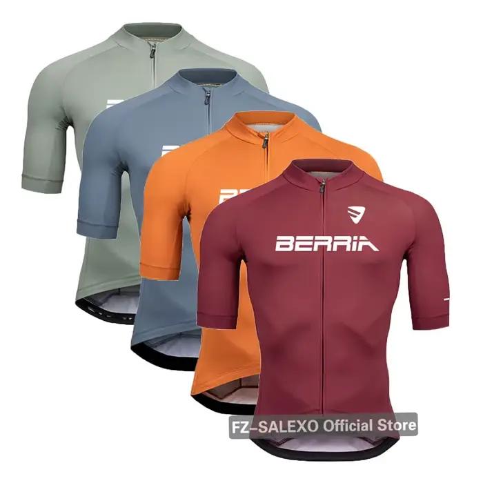 Ensemble de maillot de cyclisme à manches courtes pour hommes