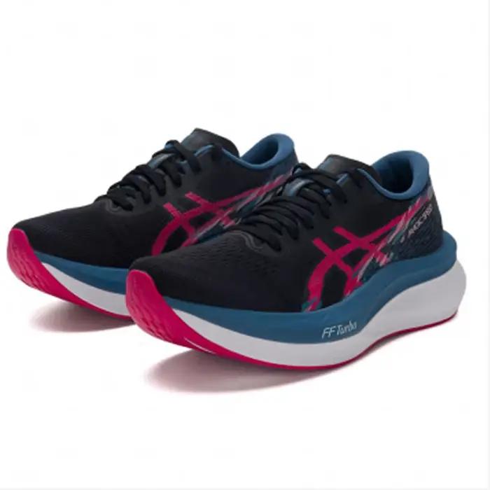 Chaussures de course pour femmes ASICS MAGIC SPEED 4 All Black Carbon Plate 1012B676-001 Propulsion respirantes