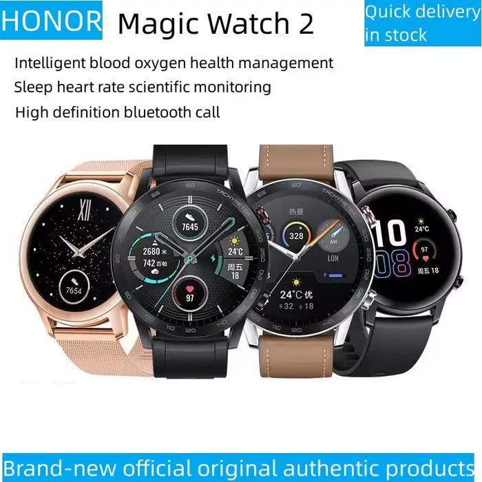 Honor – montre connectée Magic Watch 2 pour hommes et femmes