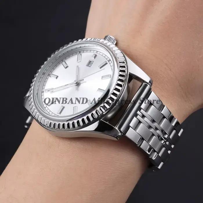 Bracelets de montre universels en acier inoxydable massif pour Tissot 18 mm