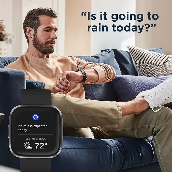 Fitbit Versa 2 Smartwatch santé et fitness avec fréquence cardiaque