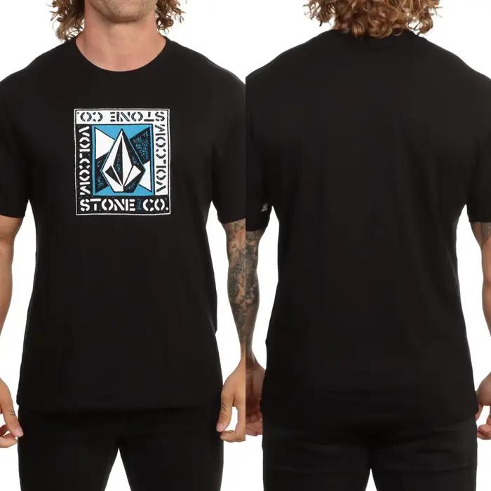T-shirt de sport de plein air Volcom 2026 – Idéal pour les sorties quotidiennes – Style unisexe de luxe haut de gamme pour hommes et femmes