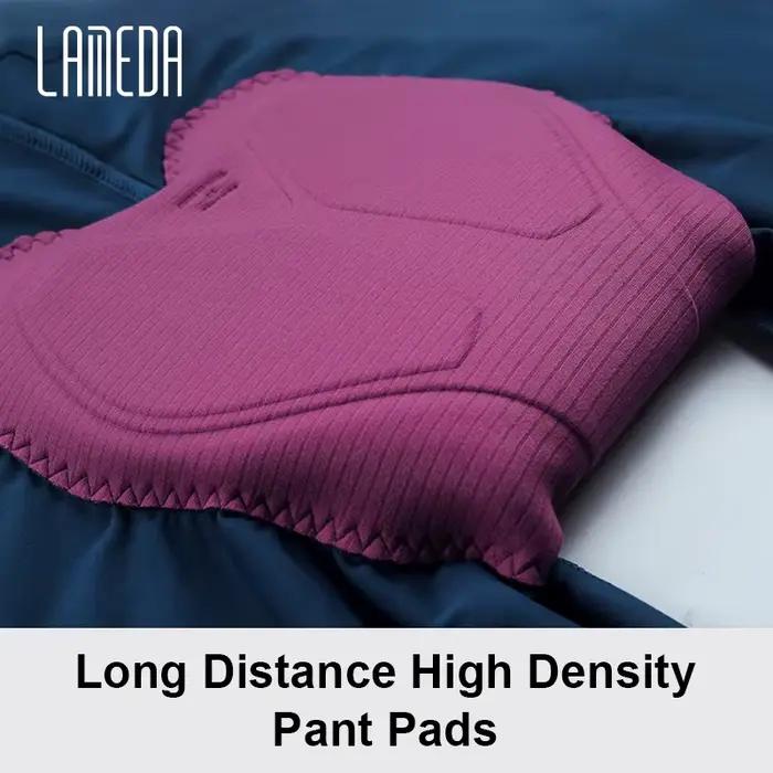 Lameda-Pantalon de Cyclisme Respirant et Confortable pour Femme