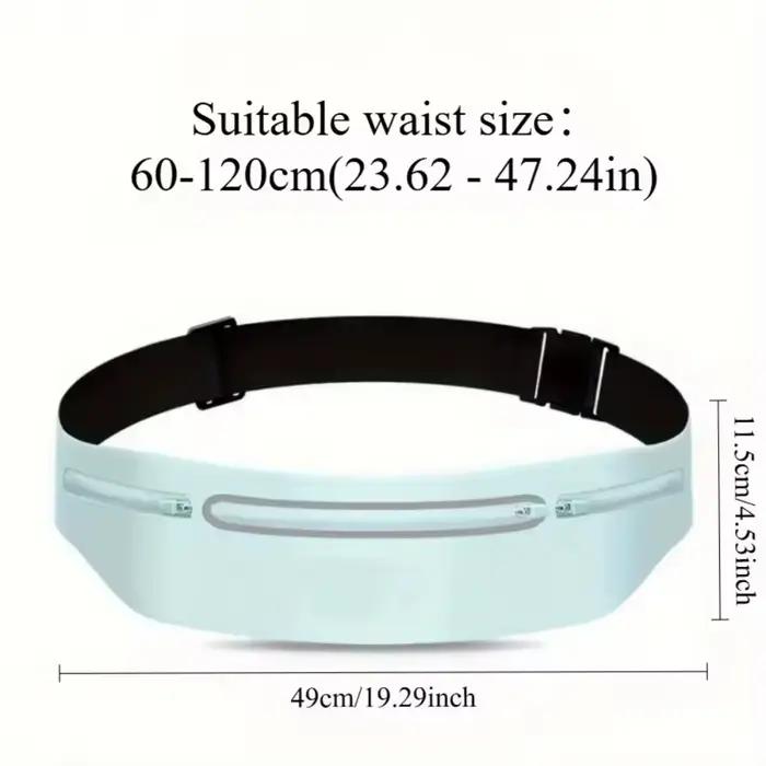 Ceinture de course réfléchissante à 3 poches