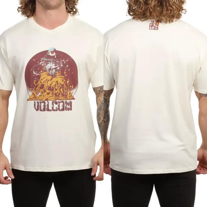 T-shirt de sport de plein air Volcom 2026 – Idéal pour les sorties quotidiennes – Style unisexe de luxe haut de gamme pour hommes et femmes