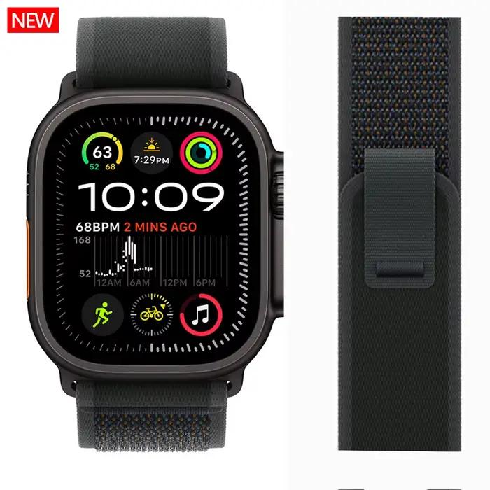 Boucle de sentier pour apple watch ultra 2 bandes 49mm 44mm 40mm 45mm 41mm 42mm 38 bracelet correa iWatch série 7 6 se 8 9 10 46mm sangles