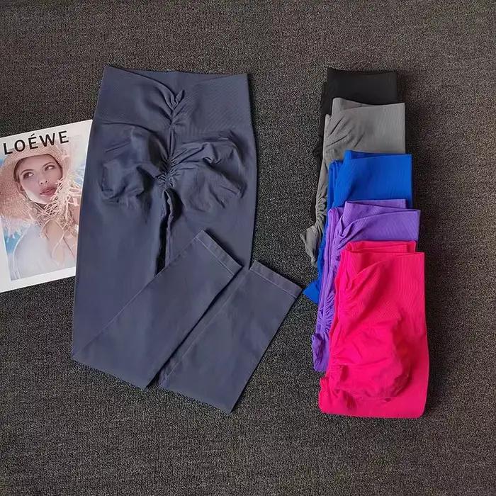 Pantalons de yoga haut de gamme pour femmes, leggings de fitness, pantalons de sport très élastiques, collants push-up, leggings de course, leggings de gym respirants