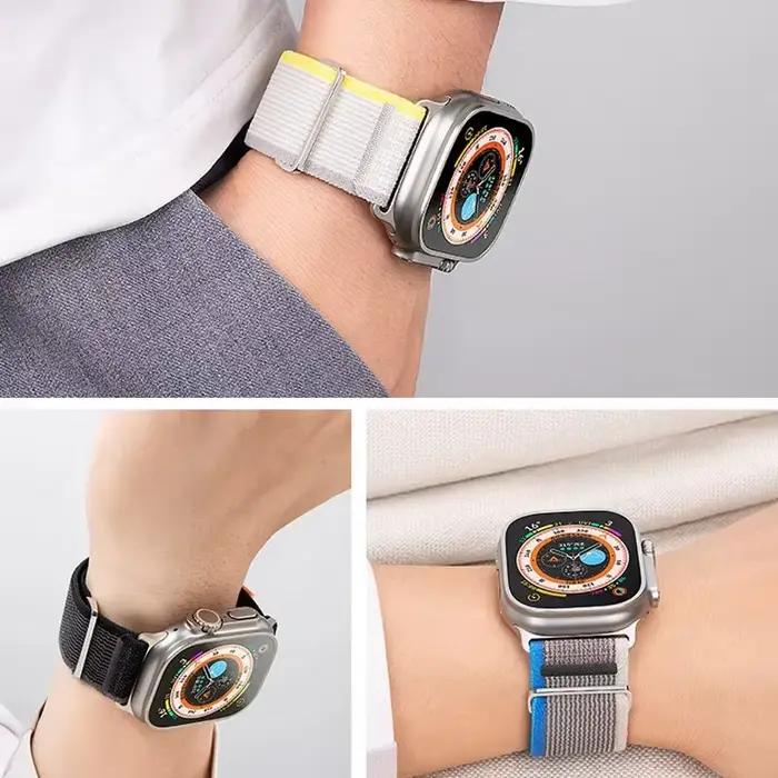 Boucle de sentier pour apple watch ultra 2 bandes 49mm 44mm 40mm 45mm 41mm 42mm 38 bracelet correa iWatch série 7 6 se 8 9 10 46mm sangles