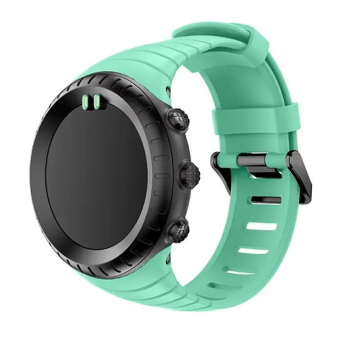 Pour bracelet de montre Suunto Core bracelet en Silicone de haute qualité avec bracelet à boucle noire avec Suunto Core