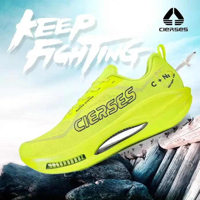 Chaussures de course professionnelles CLERSES en fibre de carbone