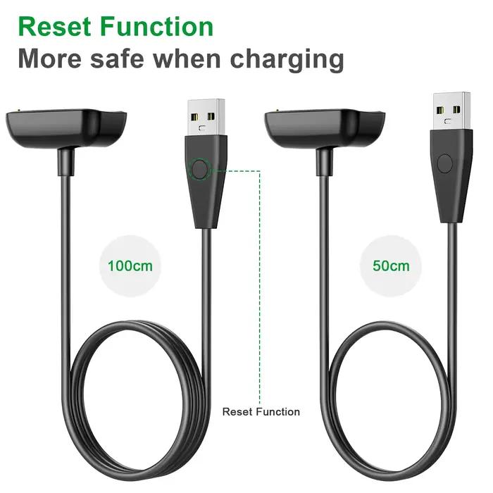Chargeur magnétique USB pour Fitbit Charge 5 6, câble de chargement pour montre intelligente Fitbit Luxe, adaptateur de station de Charge Portable, accessoires