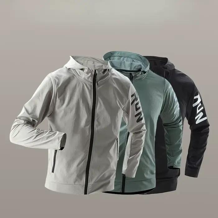 Veste de course imperméable pour homme