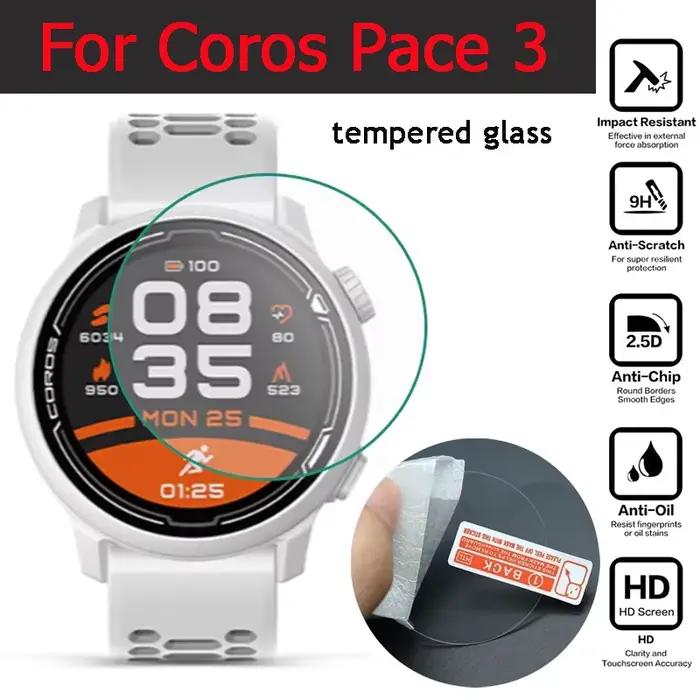 Film de protection en verre guatémaltèque pour Coros Pace 3