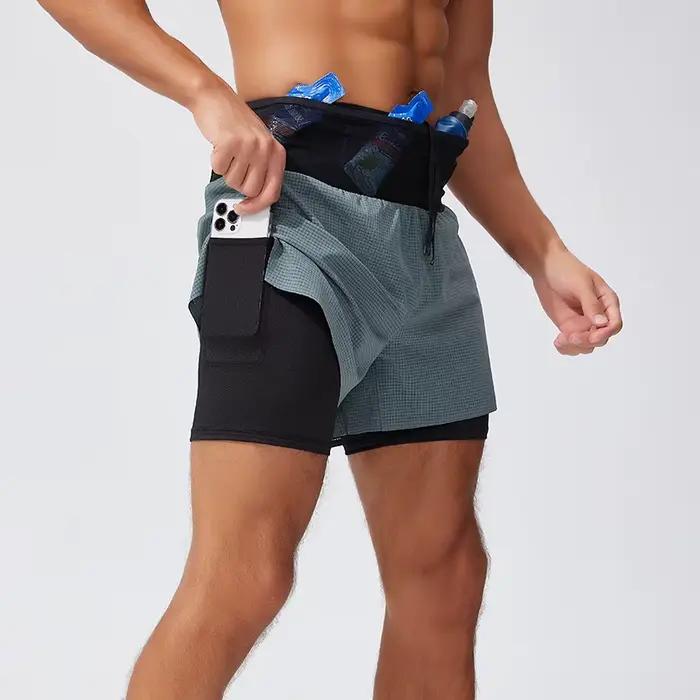 Short de course sur sentier pour hommes